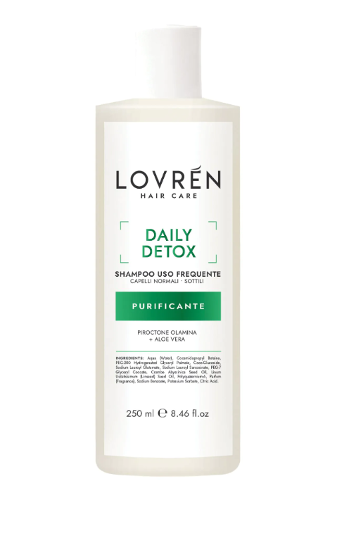 Lovren Hair Care Daily Detox Shampoo Purificante 250 ml